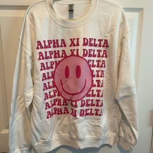 Alpha Xi Delta Gildan Crewneck Sweatshirt